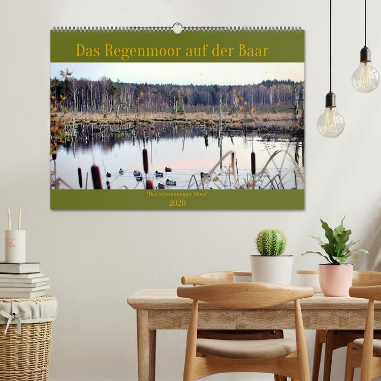 Produktbild: Das Regenmoor auf der Baar (Wandkalender 2026 DIN A2 quer), CALVENDO Monatskalender