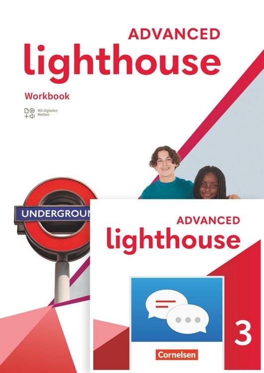 Produktbild: Lighthouse Band 3: 7. Schuljahr - Workbook mit Audios, Erklärfilmen und Lösungen - plus Zugangscode zu interaktivem Kompetenztraining in ChatClass