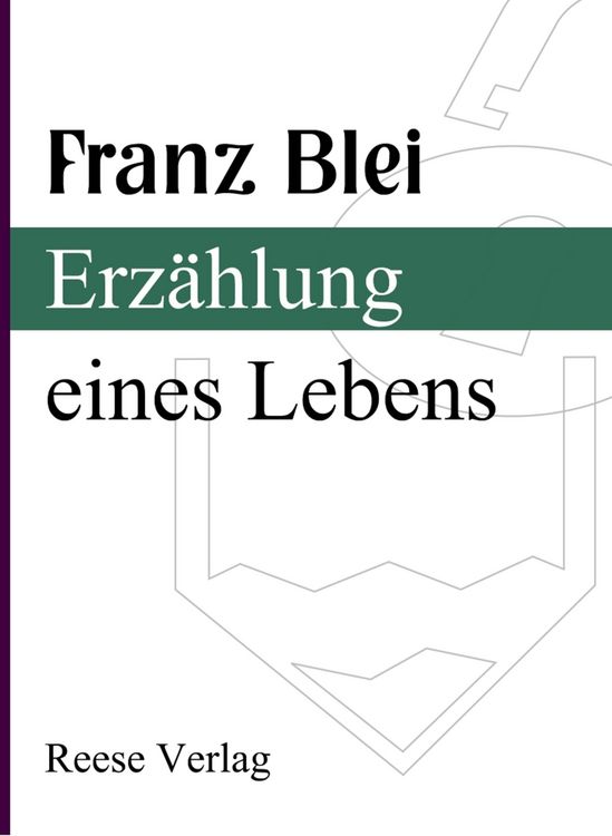 Produktbild: Erz&auml;hlung eines Lebens
