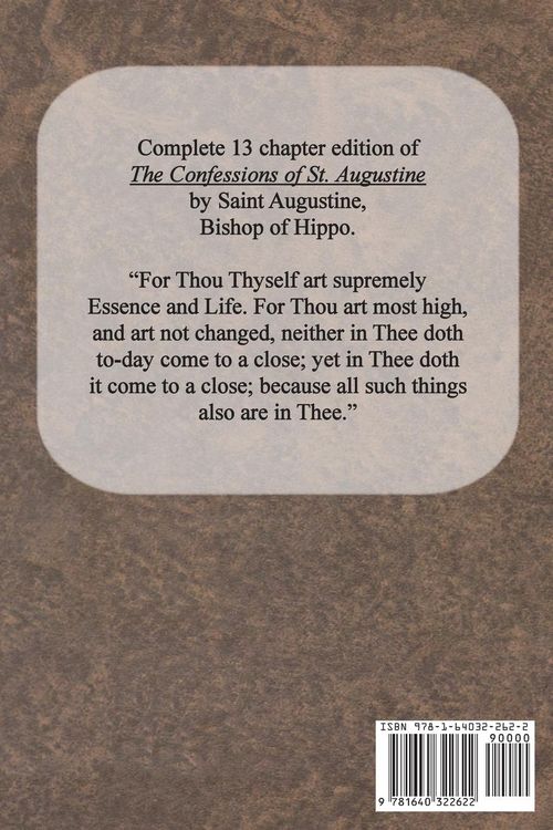 Produktbild: The Confessions of St. Augustine
