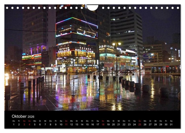 Produktbild: S&Uuml;DKOREA zwischen asiatischer Tradition und Moderne (Wandkalender 2026 DIN A4 quer), CALVENDO Monatskalender