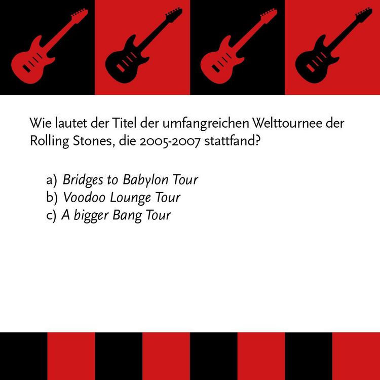 Produktbild: Das Rolling Stones-Quiz