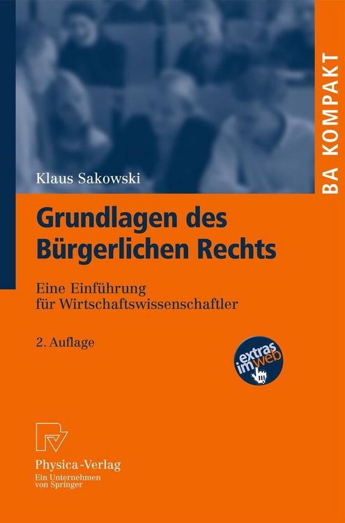 Produktbild: Grundlagen des B&uuml;rgerlichen Rechts