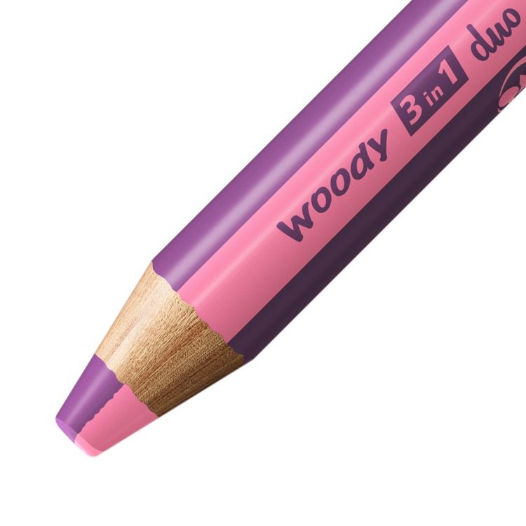 Produktbild: STABILO Aquarellbuntstift woody 3 in 1 duo