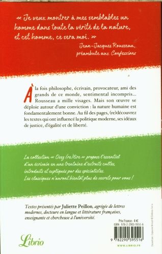 Produktbild: Osez (re)lire Rousseau : 25 extraits pour sonder la nature humaine