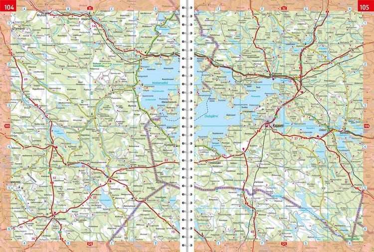 Produktbild: freytag & berndt Autoatlas Skandinavien 1:200.000