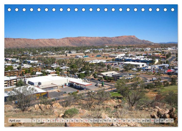 Produktbild: Australien - Kontraste (Tischkalender 2026 DIN A5 quer), CALVENDO Monatskalender