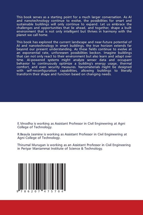 Produktbild: Artificial Intelligence in Nanomaterials For Smart Building