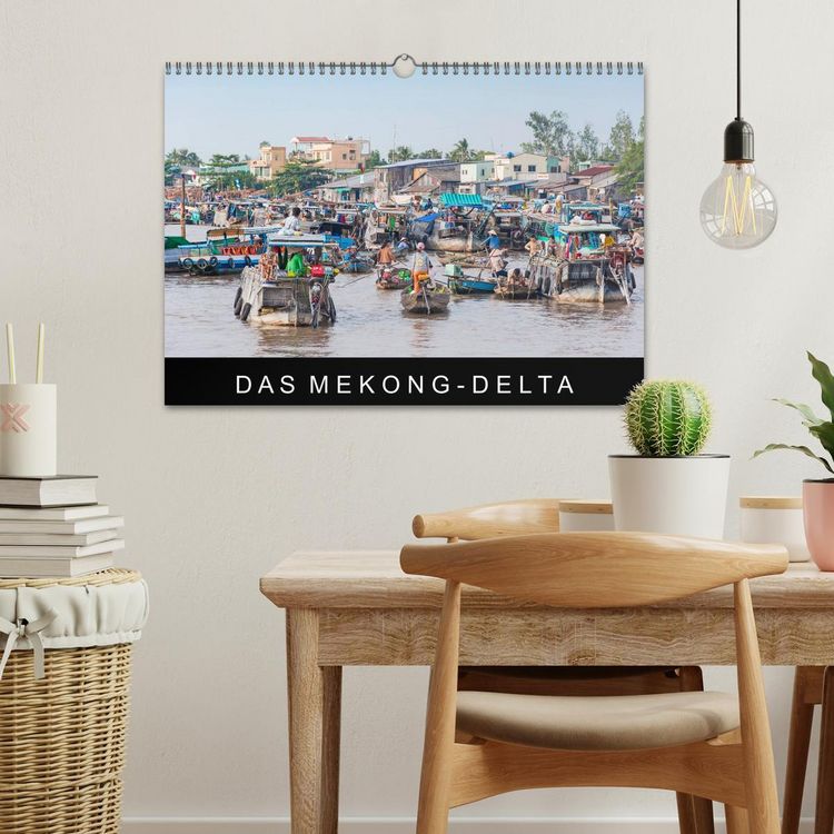 Produktbild: Das Mekong-Delta (Wandkalender 2026 DIN A3 quer), CALVENDO Monatskalender