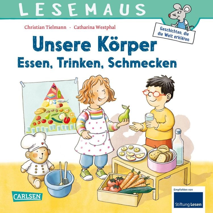 Produktbild: LESEMAUS 180: Unsere Körper – Essen, Trinken, Schmecken