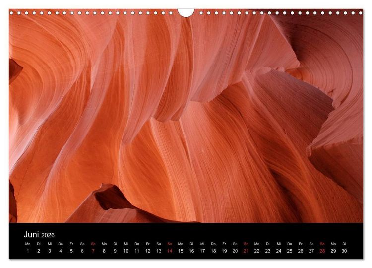 Produktbild: Sand und Stein 2026 (Wandkalender 2026 DIN A3 quer), CALVENDO Monatskalender