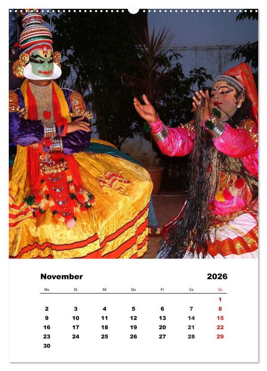Produktbild: In Kerala (hochwertiger Premium Wandkalender 2026 DIN A2 hoch), Kunstdruck in Hochglanz