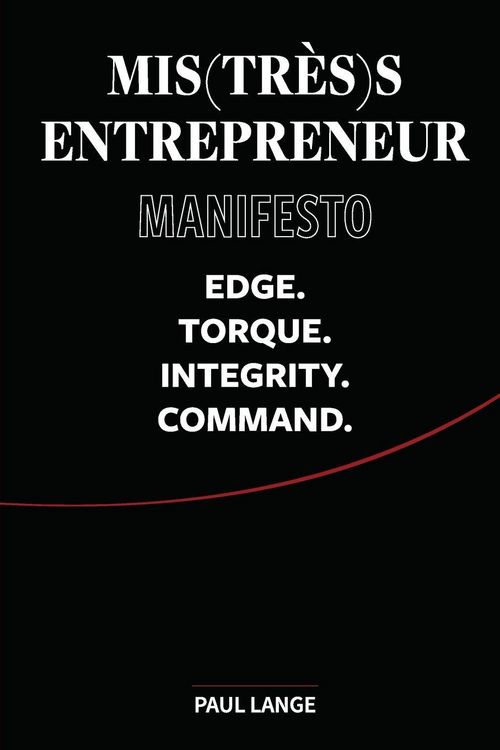 Produktbild: Mis(tr&egrave;s)s Entrepreneur Manifesto