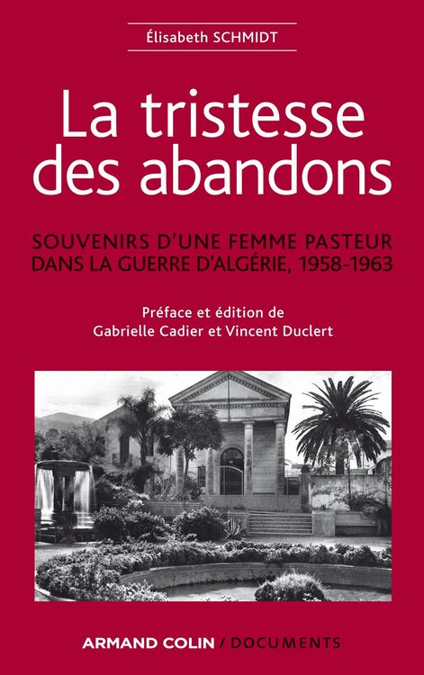 Produktbild: La tristesse des abandons - &Eacute;lisabeth Schmidt