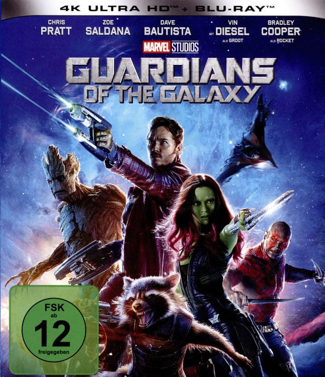 Produktbild: Guardians of the Galaxy (4K Ultra HD) (+ Blu-ray 2D)