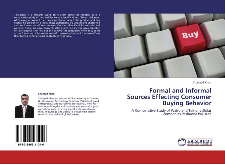 Produktbild: Formal and Informal Sources Effecting Consumer Buying Behavior