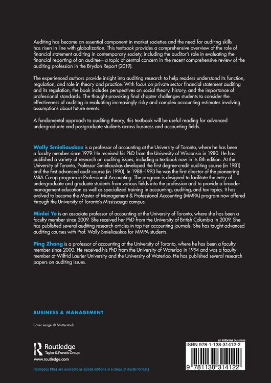 Produktbild: Auditing and Society