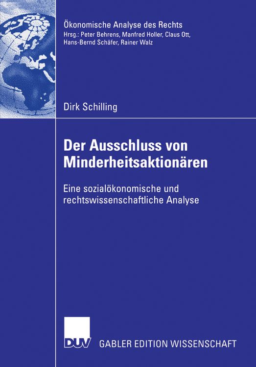 Produktbild: Der Ausschluss von Minderheitsaktion&auml;ren