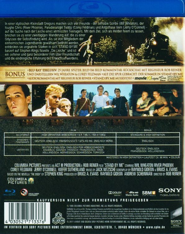 Produktbild: Stand by me - Das Geheimnis eines Sommers - 25th Anniversary Edition