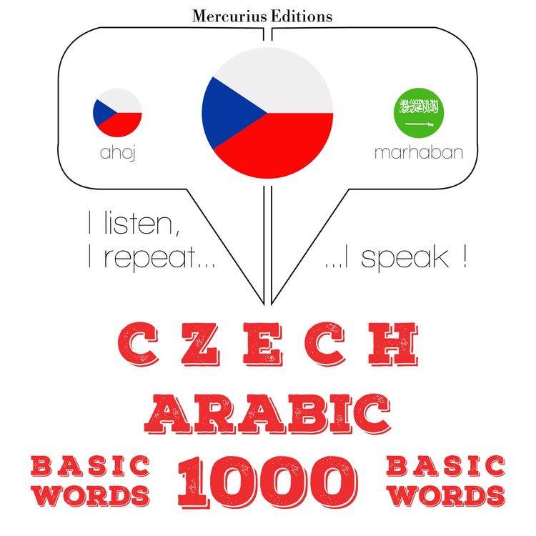 Produktbild: Če&scaron;tina - arab&scaron;tina: 1000 z&aacute;kladn&iacute;ch slov