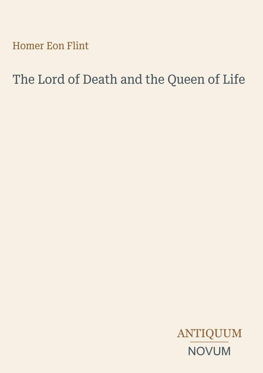 Produktbild: The Lord of Death and the Queen of Life