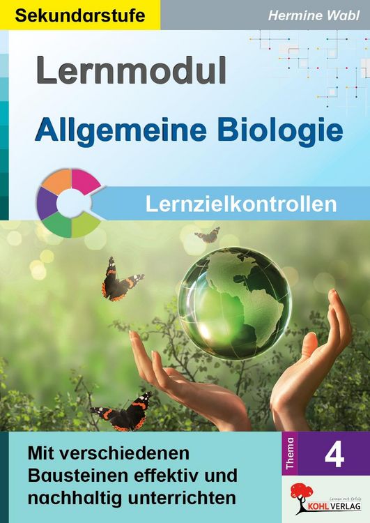 Produktbild: Lernmodul 4: Allgemeine Biologie / Lernzielkontrollen