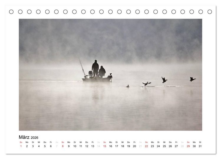 Produktbild: Boote 2026 (Tischkalender 2026 DIN A5 quer), CALVENDO Monatskalender