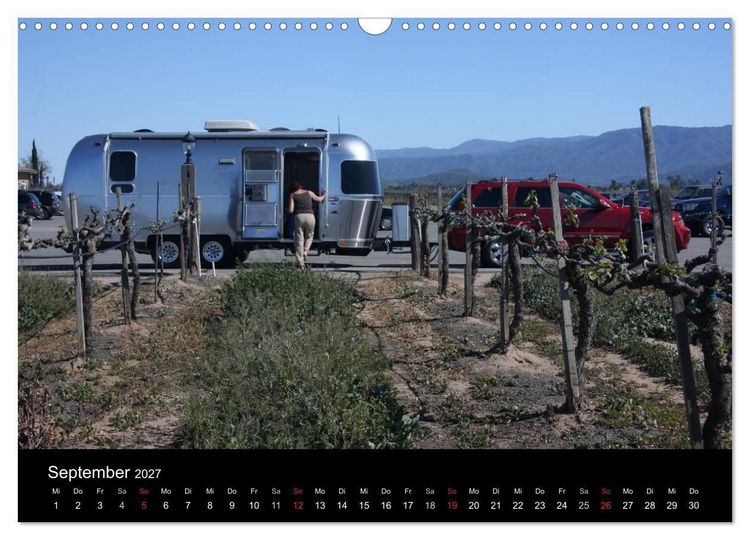 Produktbild: Airstream (Wandkalender 2027 DIN A3 quer), CALVENDO Monatskalender