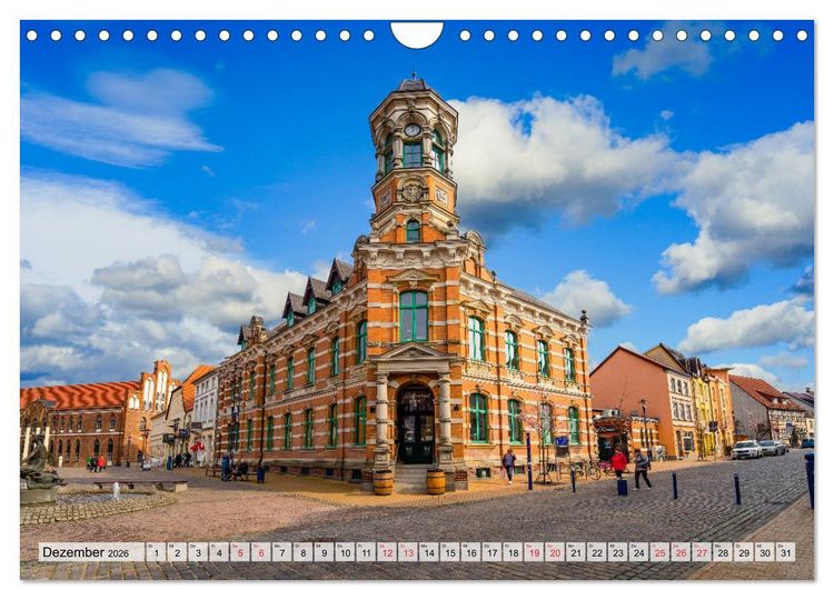 Produktbild: Parchim Impressionen (Wandkalender 2026 DIN A4 quer), CALVENDO Monatskalender