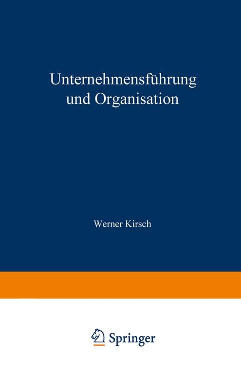 Produktbild: Unternehmensf&uuml;hrung und Organisation