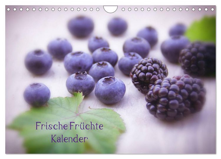 Produktbild: Frische Fr&uuml;chte Kalender (Wandkalender 2026 DIN A4 quer), CALVENDO Monatskalender