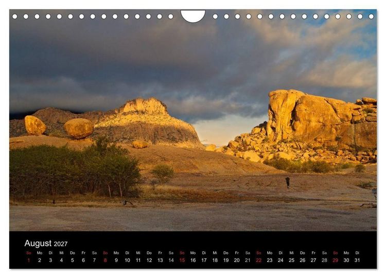 Produktbild: Fantastisches Namibia (Wandkalender 2027 DIN A4 quer), CALVENDO Monatskalender
