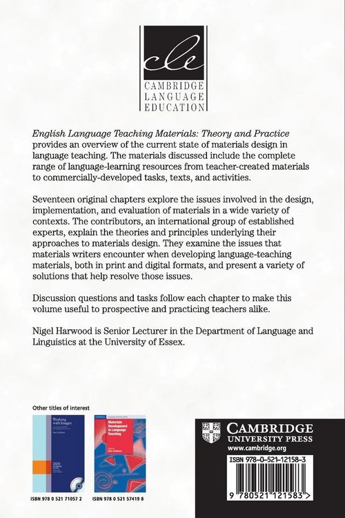Produktbild: English Language Teaching Materials