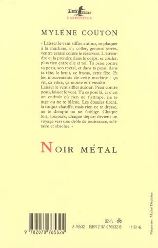 Produktbild: Noir m&eacute;tal