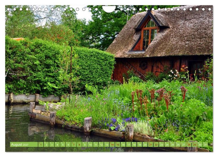 Produktbild: Spreewald - Idyllische Heimat der Sorben (Wandkalender 2027 DIN A4 quer), CALVENDO Monatskalender