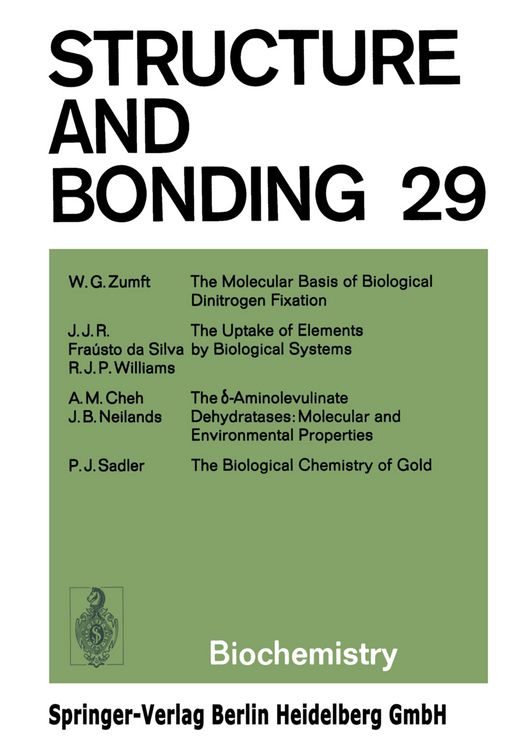 Produktbild: Structure and Bonding