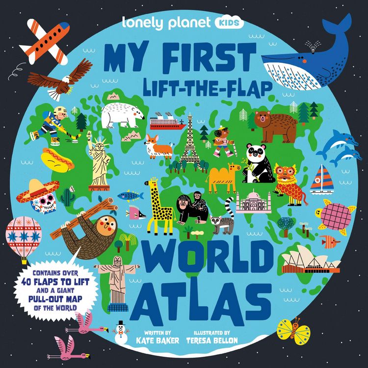 Produktbild: Lonely Planet Kids My First Lift-The-Flap World Atlas