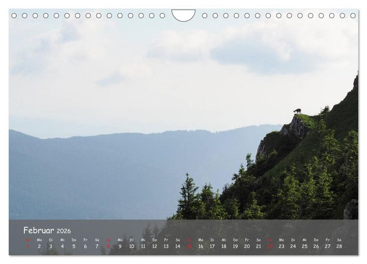 Produktbild: Ammergauer Alpen (Wandkalender 2026 DIN A4 quer), CALVENDO Monatskalender
