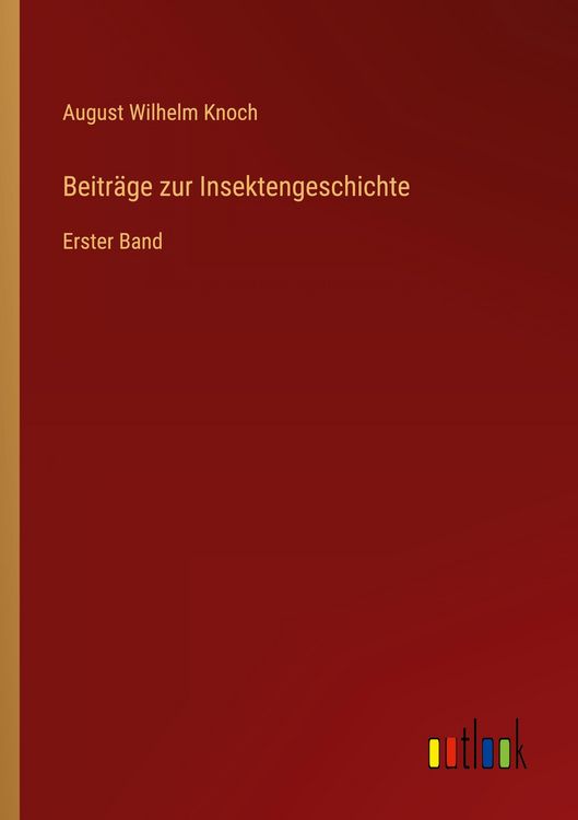 Produktbild: Beitr&auml;ge zur Insektengeschichte