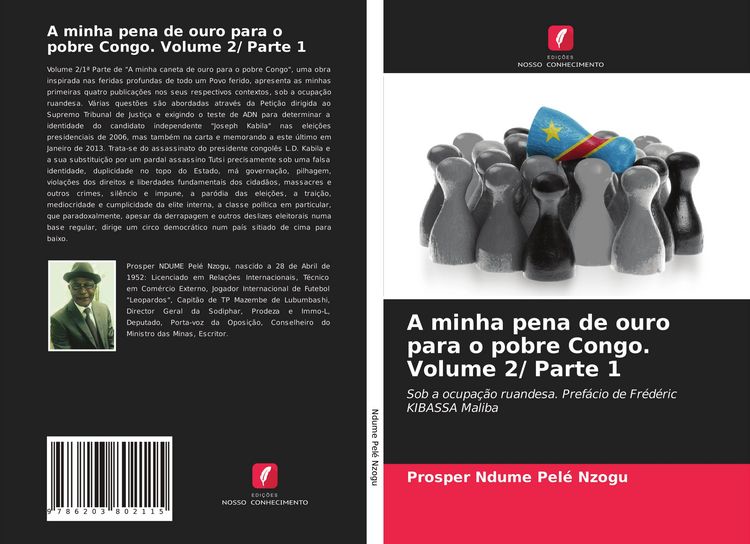 Produktbild: A minha pena de ouro para o pobre Congo. Volume 2/ Parte 1