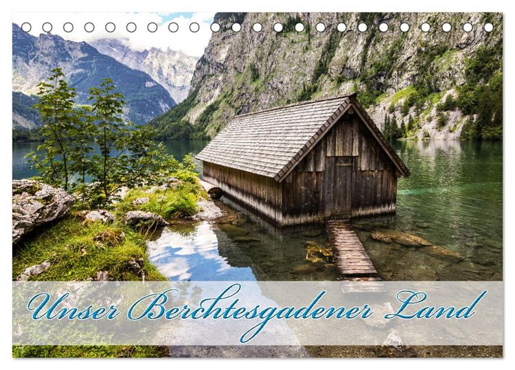 Produktbild: Unser Berchtesgadener Land (Tischkalender 2026 DIN A5 quer), CALVENDO Monatskalender