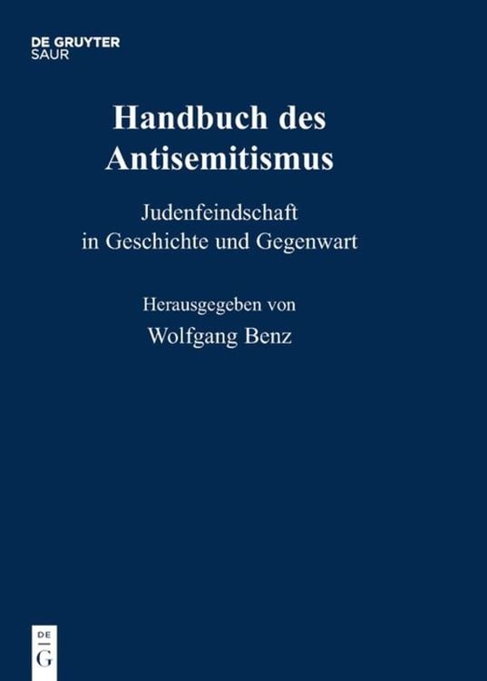 Produktbild: Handbuch des Antisemitismus / Handbuch des Antisemitismus Bd. 1-8