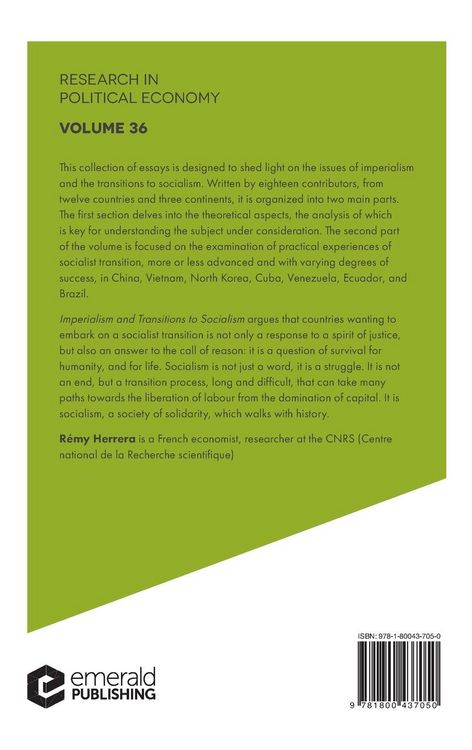 Produktbild: Imperialism and Transitions to Socialism