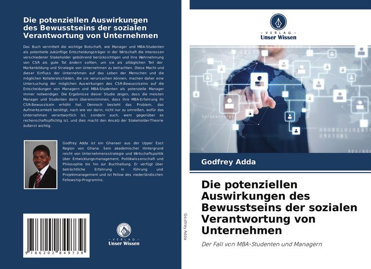 Produktbild: Die potenziellen Auswirkungen des Bewusstseins der sozialen Verantwortung von Unternehmen