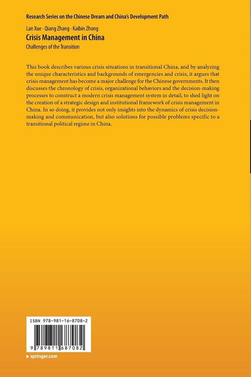 Produktbild: Crisis Management in China