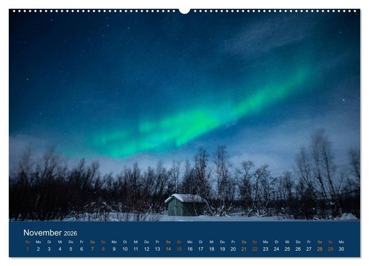 Produktbild: Troms&ouml;, eisiges Nord-Norwegen (hochwertiger Premium Wandkalender 2026 DIN A2 quer), Kunstdruck in Hochglanz