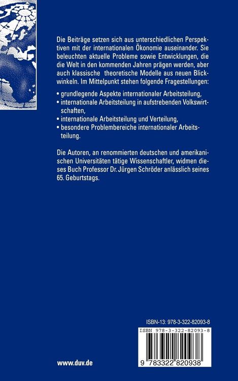 Produktbild: Aspekte der internationalen &Ouml;konomie/Aspects of International Economics