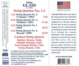Produktbild: Carducci String Quartet: Streichquartette 1-4