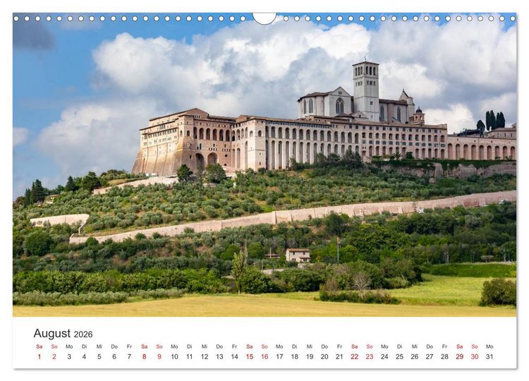 Produktbild: Die Marken - Italien wo es am sch&ouml;nsten ist (Wandkalender 2026 DIN A3 quer), CALVENDO Monatskalender