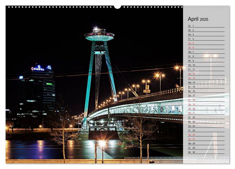 Produktbild: Slowakei (hochwertiger Premium Wandkalender 2025 DIN A2 quer), Kunstdruck in Hochglanz